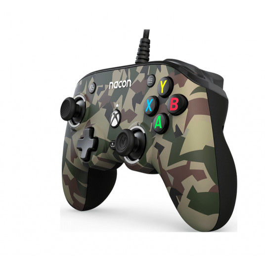 Nacon Pro Compact Controller Xbox, Wired, Forest Camo
