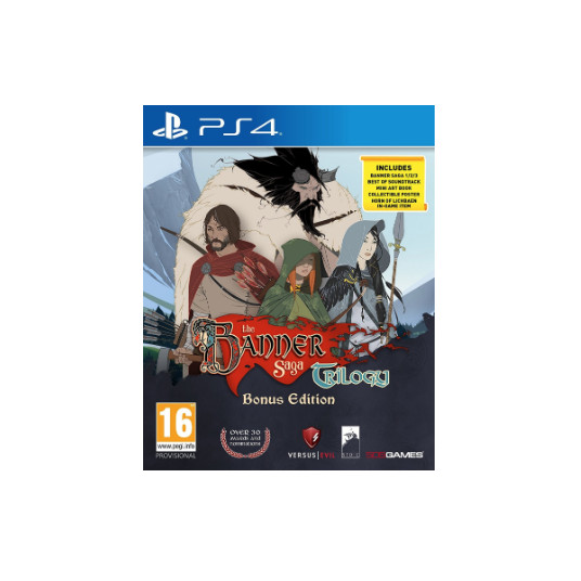 Spēle The Banner Saga Trilogy: Bonus Edition PS4