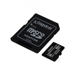 Atmiņas karte Kingston Canvas Select Plus UHS-I 32GB, microSDHC Flash atmiņas klase 10 SD adapteris