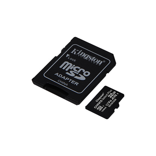 Atmiņas karte Kingston Canvas Select Plus UHS-I 32GB, microSDHC Flash atmiņas klase 10 SD adapteris