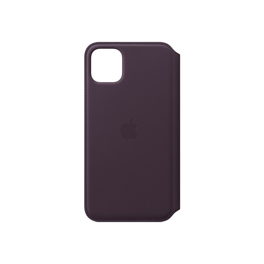 Case iPhone Pro Max 11 Leather Folio - baklažāna MX092ZM / A