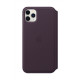 Case iPhone Pro Max 11 Leather Folio - baklažāna MX092ZM / A