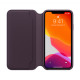 Case iPhone Pro Max 11 Leather Folio - baklažāna MX092ZM / A