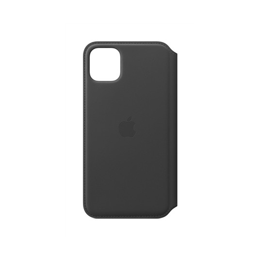 Case iPhone Pro Max 11 Leather Folio - Black MX082ZM / A - BIGBOX.LV
