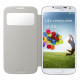 Vāciņš Samsung S4 S-View Premium Cover Baltas