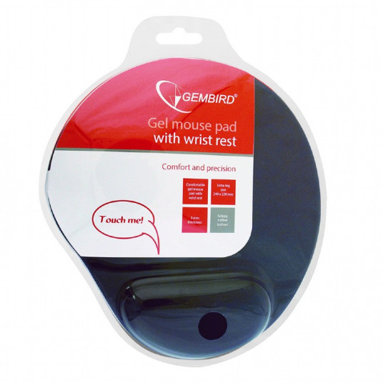 Gembird Gel Peļu paliktnis, wrist