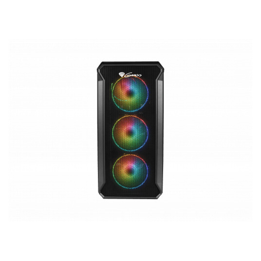 Datora korpuss Genesis IRID 503, 2 x USB 2.0, 1 x USB 3.0, Black