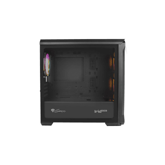 Datora korpuss Genesis IRID 503, 2 x USB 2.0, 1 x USB 3.0, Black