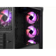 Datora korpuss Genesis IRID 503, 2 x USB 2.0, 1 x USB 3.0, Black