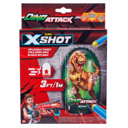 XSHOT-DINO ATTACK piepūšamais mērķis Dino, 4862