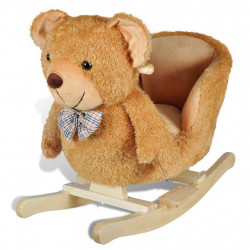 Bērnu šūpuļkrēsliņš, rotaļu lācis