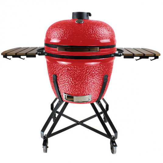 Dārza grils (barbecue) BigGrill Kamado Pro Max 26 sarkans  + Dāvana