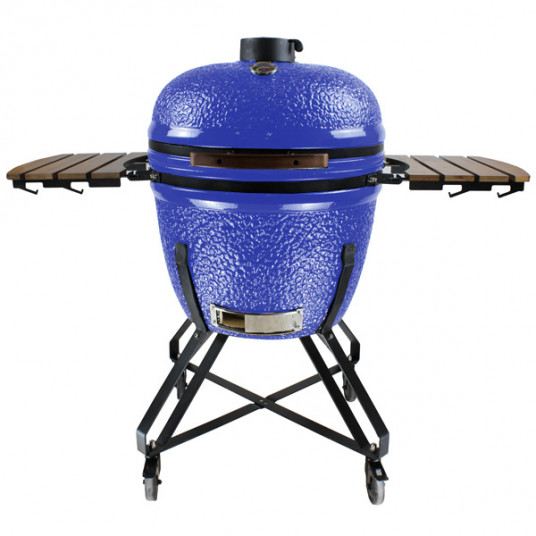 Dārza grils (barbecue) BigGrill Kamado Pro Max 26 zils  + Dāvana