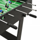 Futbola galds, salokāms, 121x61x80 cm, melns