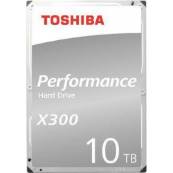 Cietais disks | TOSHIBA | X300 | 10TB | SATA 3,0 | 256 MB | 7200 RPM | 3,5 | HDWR11AUZSVA