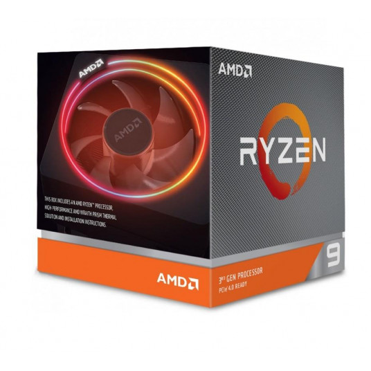 Procesors | AMD | Ryzen 9 | 3900X | 3800 MHz | Kodoli 12 | 64 MB | Socket SAM4S | 105 Watts | OEM | 100-100000023BOX