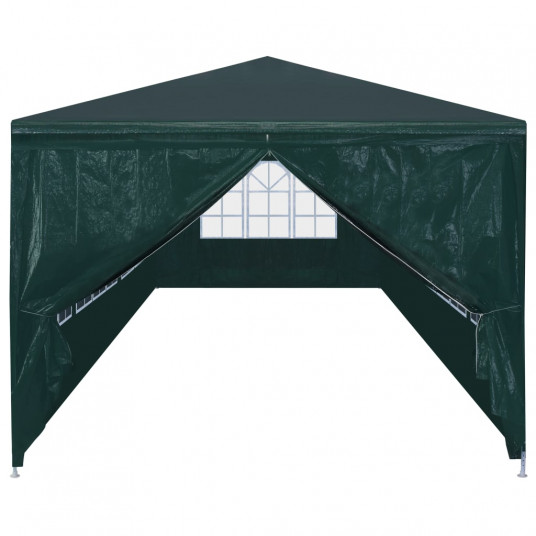 Svinību telts, zaļa, 3x9 m