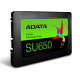 Cietais disks ADATA Ultimate SU650 120 GB SSD Interface SATA, rakstīšanas ātrums 320 MB / s lasīšanas ātrums 520 MB / s