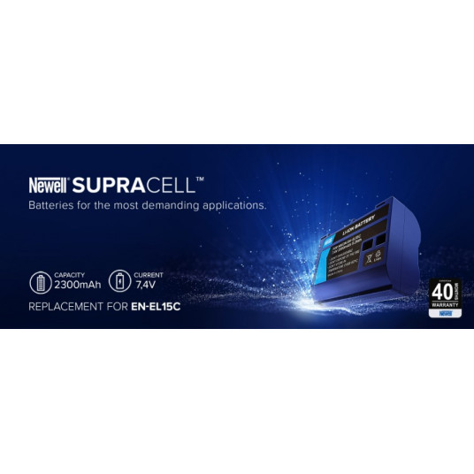 Newell akumulators SupraCell Nikon EN-EL15c