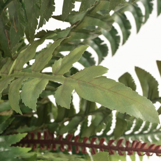 Mākslīgais augs, paparde ar podiņu, 60 cm, zaļa