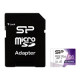 Atmiņas karte Silicon Power Superior Pro 128 GB micro SDXC Flash atmiņas klase 10, ar adapteri C10 UHS-I U3, A1, V30