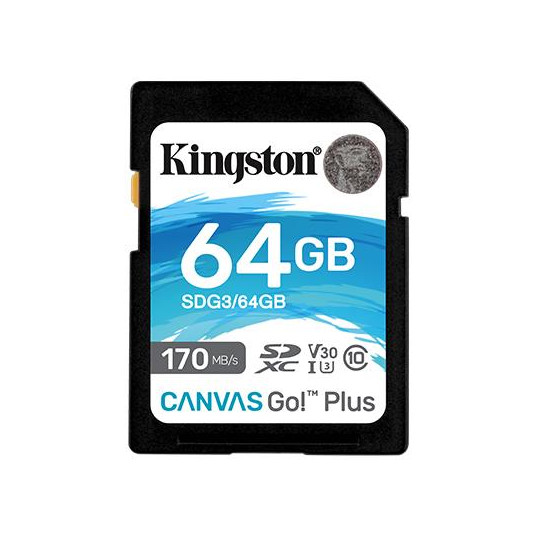 MEMORY SDXC 64GB UHS-I/SDG3/64GB KINGSTON
