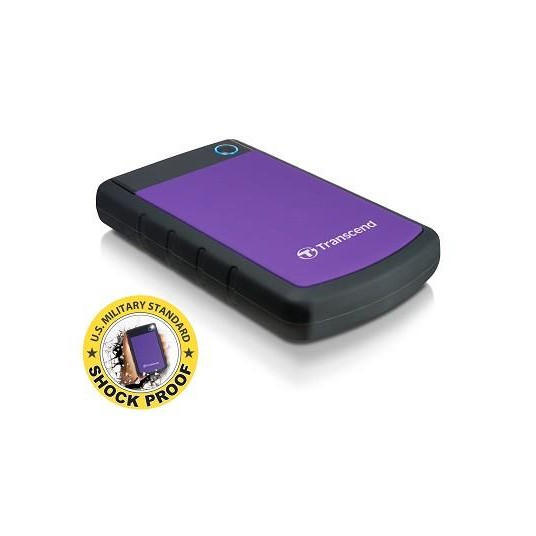 External HDD|TRANSCEND|StoreJet|1TB|USB 3.0|Colour Purple|TS1TSJ25H3P