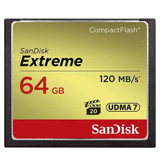 MEMORY COMPACT FLASH 64GB/SDCFXSB-064G-G46 SANDISK