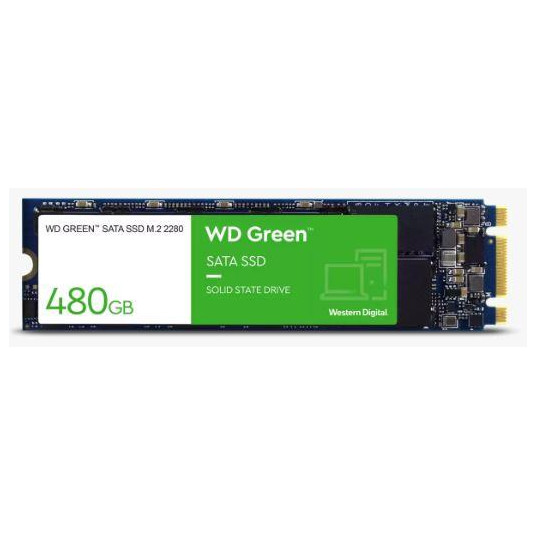 SSD M.2 2280 480GB/GREEN WDS480G3G0B WDC