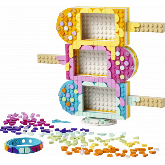 LEGO® 41956 DOTS Saldējums: attēlu rāmīši un rokassprādze
