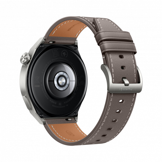 Skatīties Huawei Watch GT 3 Pro 46 mm pelēka āda