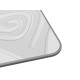 Genesis Mouse Pad Carbon 400 M logotips 250 x 350 x 3 mm, pelēks/balts