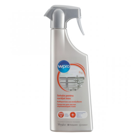 Nerūsējošo tērauda virsmu tīrīšanas līdzeklis Cleaner Spray 500 ml WPRO