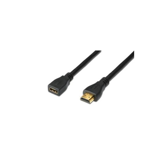 Kabelis Digitus HDMI High Speed extension cable, type A/M to type A/F 5,0m