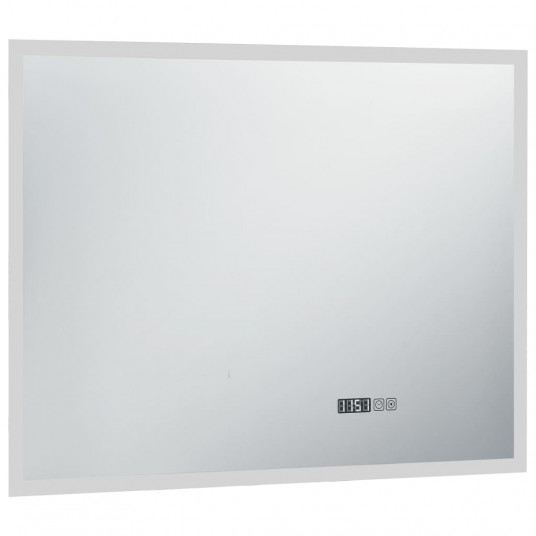 Vannasistabas spogulis ar LED un skārienu sensoru, 80x60 cm