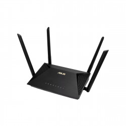 Asus Wi-Fi 6 bezvadu divjoslu gigabitu maršrutētājs RT-AX1800U 802.11ax, Ethernet LAN (RJ-45) porti 3, MU-MiMO Jā, nav mobilās platjoslas, Antenas veids Ārējā, 1xUSB