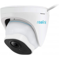Reolink Smart 4K Ultra HD PoE kamera RLC-820A kupols, 8 MP, fiksēts, barošana, izmantojot Ethernet (PoE), IP66, H.265, MicroSD (maks. 256 GB), balts, 87 °