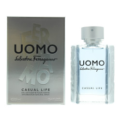 Salvatore Ferragamo Uomo Casual Life Eau De Toilette Spray 100 ml for Men