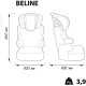 NANIA car seat Beline Linea gris 586541