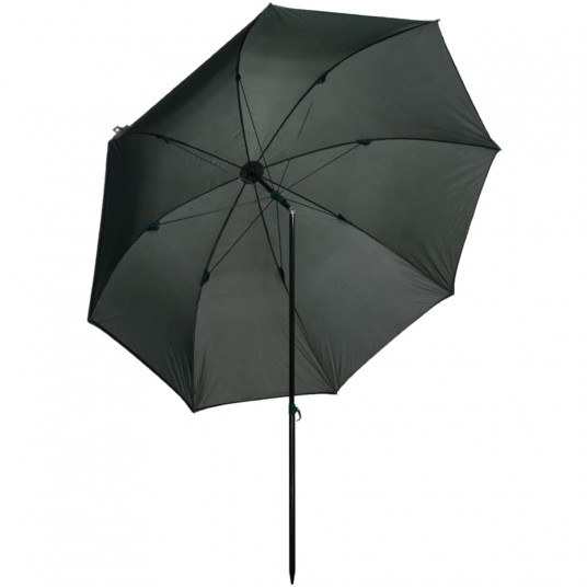Zvejas lietussargs, 240x210 cm, zaļš