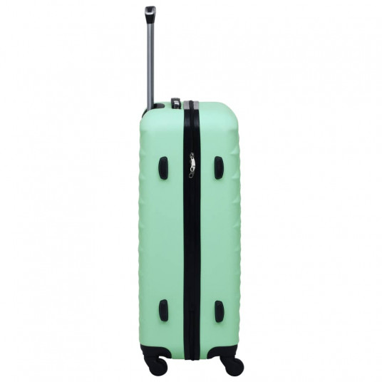 Cieto koferu komplekts, 2 gab., ABS, piparmētru zaļi