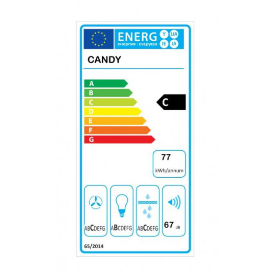 Tvaika nosūcējs  Candy CVM670LX