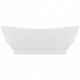 Izlietne, 58,5x39 cm, ovāla, matēta balta keramika