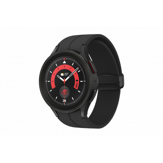 Viedais Pulkstenis Samsung Galaxy Watch5 Pro 45mm Black Titanium R920