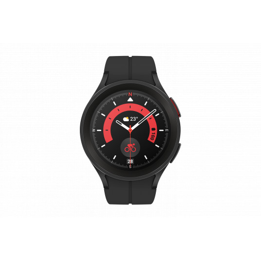 Viedais Pulkstenis Samsung Galaxy Watch5 Pro 45mm Black Titanium R925 LTE