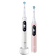 Elektriskās zobu birstes  Oral-B iO6 iOM6d.2I6.1 Duo Pack White/ pink sand