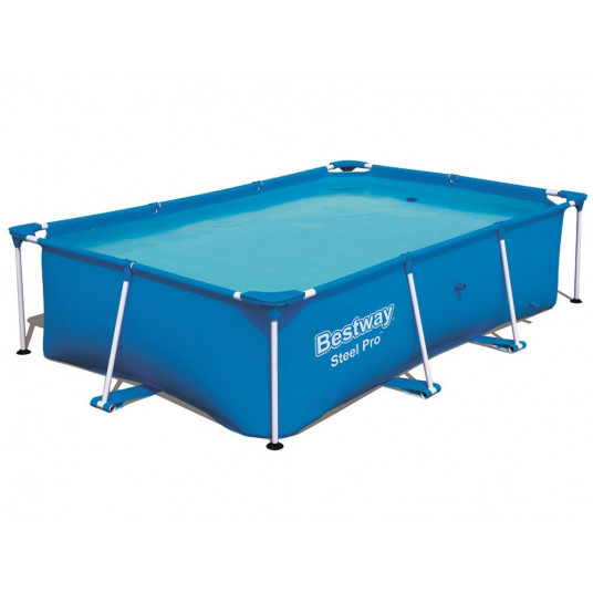 BESTWAY karkasa baseins ar tērauda rāmi 259x170x61cm 56403