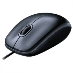 Pele Logitech M100 Mouse Grey USB - EMEA