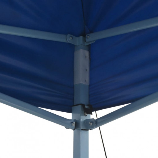 Saliekama telts, 3x6 m, ātri uzstādāma, zila