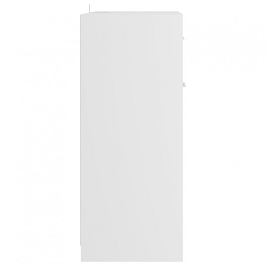 Vannasistabas skapītis, balts, 60x33x80 cm, skaidu plāksne